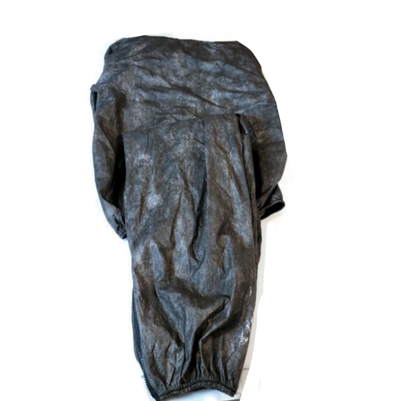 Unisex Size Medium Frogg Toggs Gray Waterproof Hooded Rain Suit - Picture 2 of 6